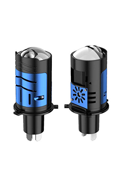 Choice1 H4/9003/HB2 قطعتان عالي/منخفض 140 واط عدسة جهاز عرض LED صغير H4 شعاع ...