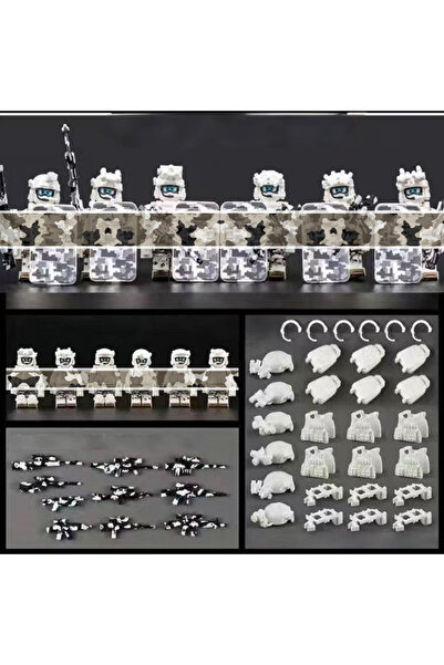 Choice6 6PCS Figures-4 2025 Military Building Blks Figures Set - Special Forc...