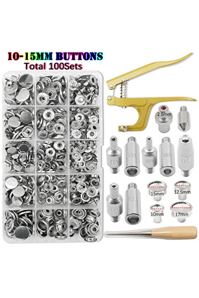 Choice3 NKTZ-JS-YC New Metal Snap Butt Botones Bouton Pression With Pressure ...