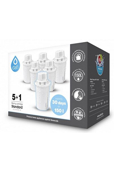 Dafi Set of replacement inserts for CLASIC 5+1 filter jugs