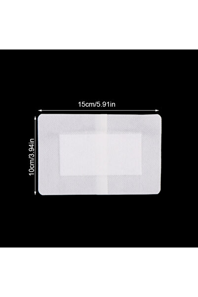 Choice ضمادات معقمة ناعمة غير منسوجة، مقاس 10×15 سم، 10 قطع/مجموعة، ضمادات جر...