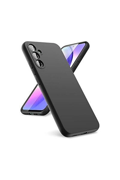 xirshop حافظة سامسونج جالكسي A24 4g 4g من السيليكون الأول - أسود