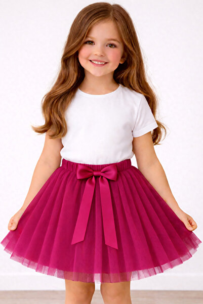 Nacar 23 Nisan 29 Ekim Gösteri Kıyafeti Kız Çocuk Tütü Etekli Şık Etek