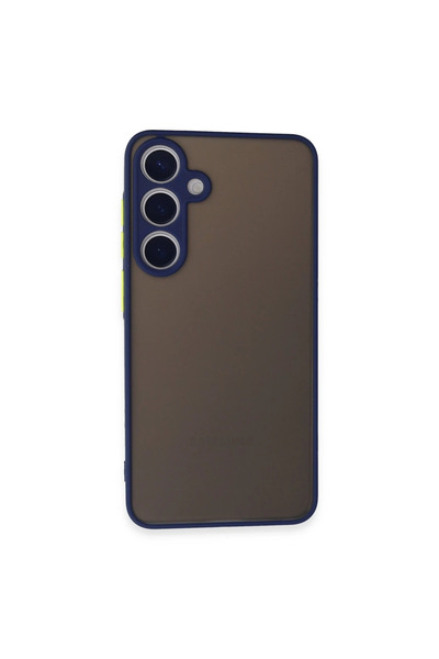 xirshop جراب سامسونج جالاكسي S24 غطاء سيليكون مونتريال - أزرق داكن