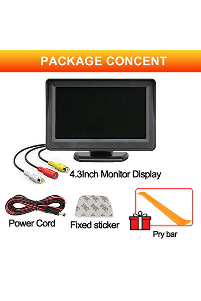 Choice 4.3Inch Display 4.3Inch Rear View Camera Monitor Screen Reversing Came...