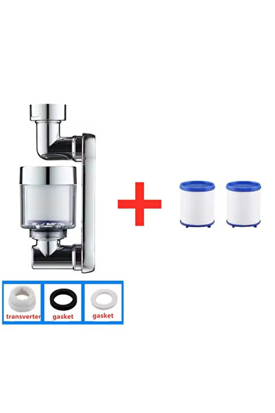 Choice مجموعة مهوية صنبور عالمية، فوهة فلتر قابلة للدوران 1080 درجة، صنبور مق...
