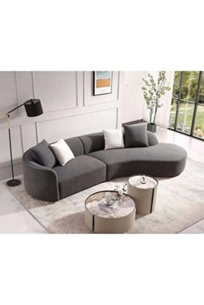 homejoyz Bokley Sofa - Gray - 300x85x85 cm