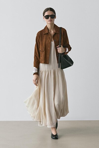 Massimo Dutti Süet deri ceket