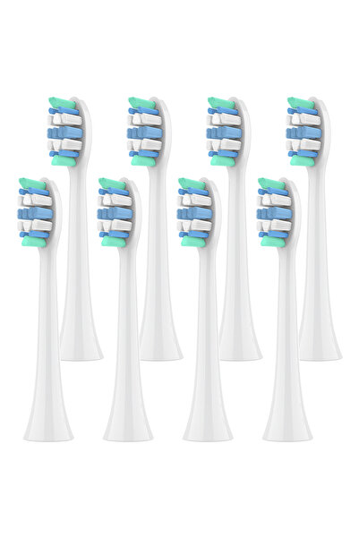 choice2 White-8 Pcs 4 8 12 20 Pcs Compatible with Philips Electric Toothbrush...