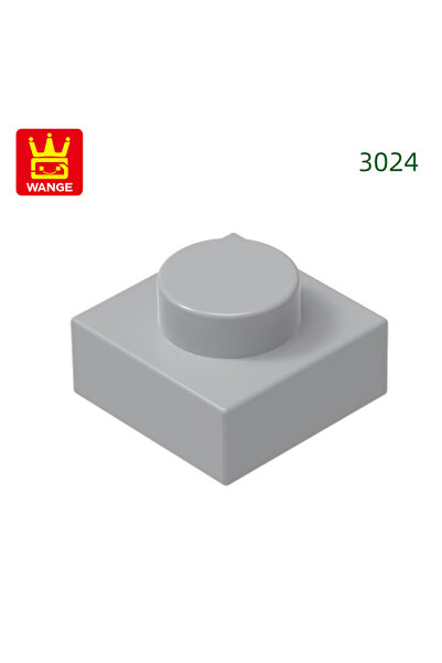 choice2 about 588pcs 70.Light Bluish Gray Wange 588Pcs/Lot 3024 1x1 Short 1-H...