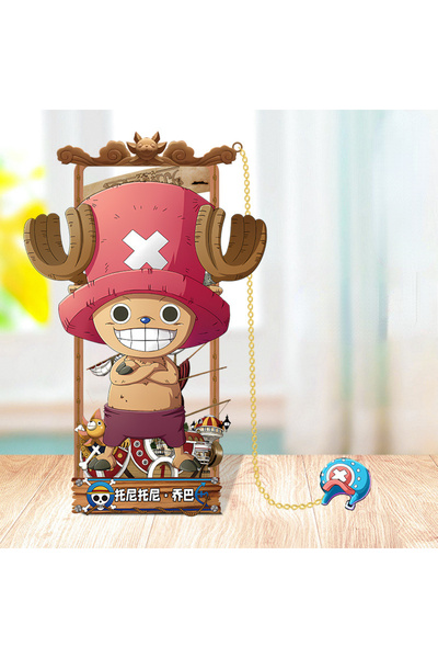 Choice14 فواصل كتب معدنية من بانداي، مقاس 10 سم، بتصميم شخصية تشوبا من ون بيس...