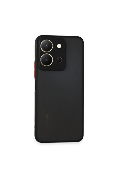 xirshop غطاء حماية سيليكون مونتريال لهاتف فيفو Y36 - أسود