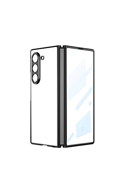 xirshop حافظة سامسونج جالاكسي Z فولد 5 قابلة للطي - أسود