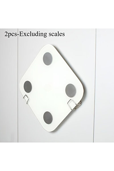 choice2 حامل ميزان جداري فضي اللون مكون من قطعتين، سعة التحميل 3 كجم، مناسب ل...