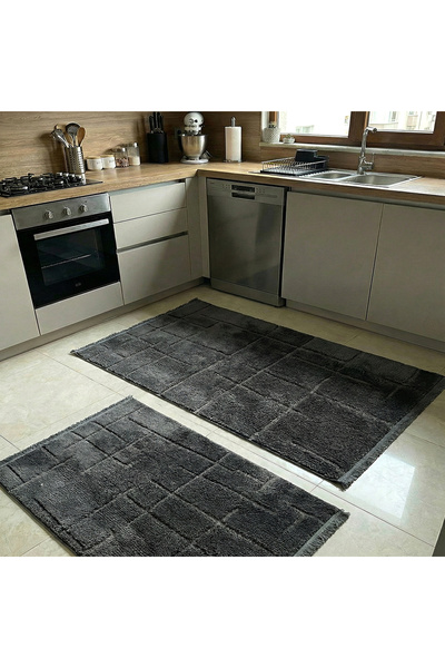 OEM Set of 2 Soft non-slip kitchen rugs, 60x80 cm + 60x120 cm, CBU406