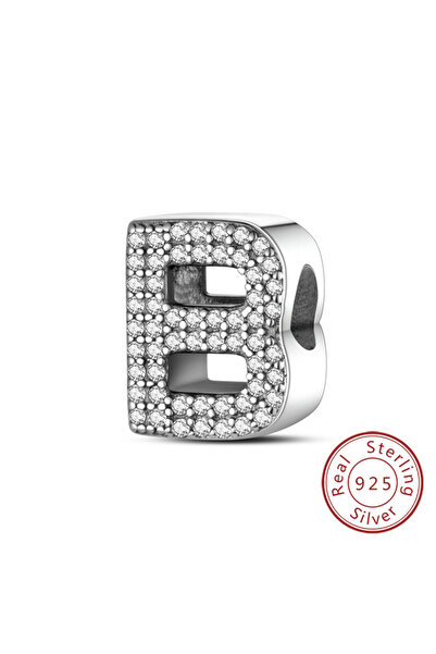 Choice1 KTC165-B Charms Fit Original Bracelet A-Z Alphabet Charms Beads 925 S...