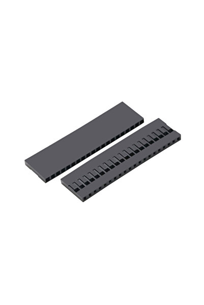 Choice1 20PCS 20PIN 2.54mm Pitch TJC8 Single Row Dupont Plastic Shell Plug Co...
