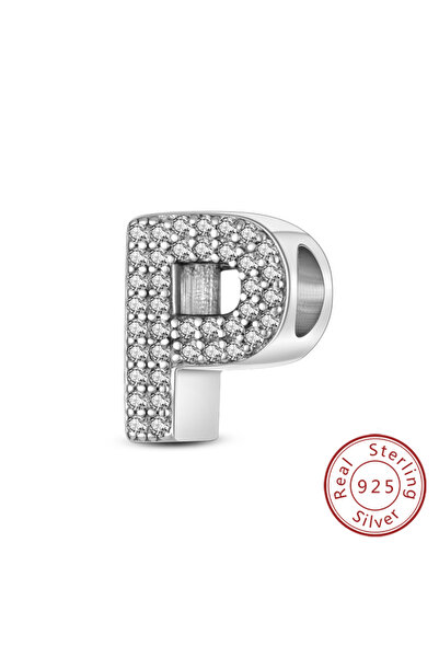 Choice16 KTC165-P Charms Fit Original Bracelet A-Z Alphabet Charms Beads 925 ...