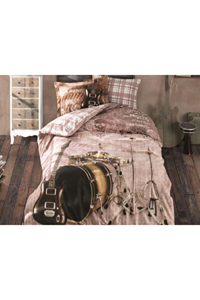 FIONNA.RO 100% Cotton Duvet Cover Set Poplin Person - Musical Instruments