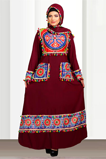 AsrymShop اسدال صلاة قطن فسكوز خفيف جيوب طوبي