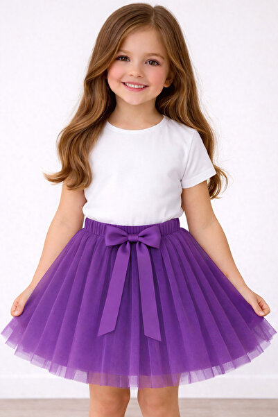 Nacar 23 Nisan 29 Ekim Gösteri Kıyafeti Kız Çocuk Tütü Etekli Şık Etek