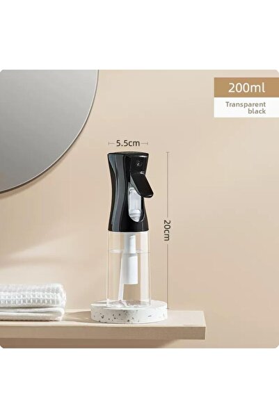 Choice1 زجاجة رذاذ مستمر عالية الضغط سعة 200 مل من تي بلاك للعناية بالشعر ومس...