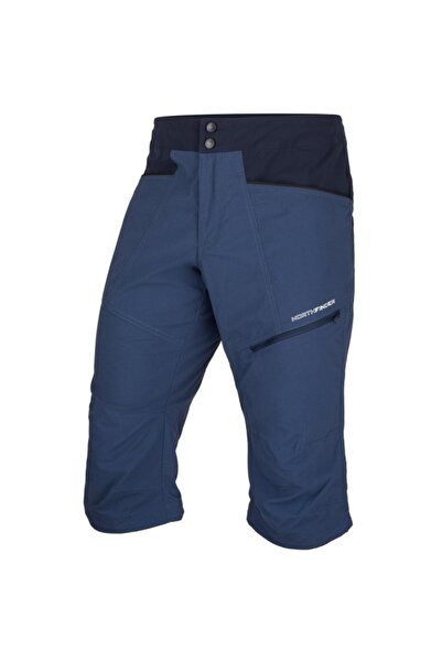 NORTHFINDER Pantaloni scurti trekking barbati Jeramie-Bleumarin/Negru-XL