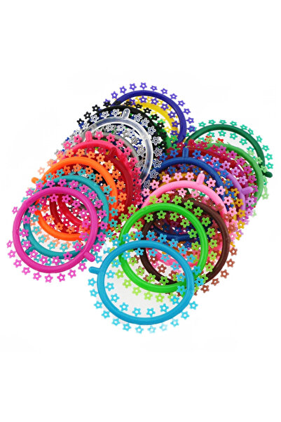 choice2 أربطة تقويم الأسنان على شكل زهور، 1000 قطعة، أربطة مطاطية على شكل حلق...