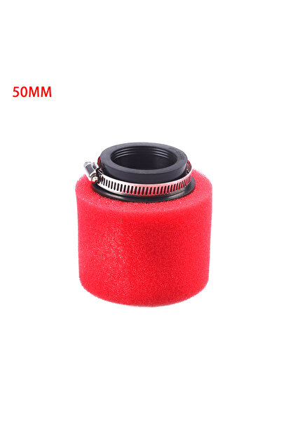 Choice4 R-Straight-50mm Motorcycle Gas Fuel Filter Universal High Flow Air Fi...
