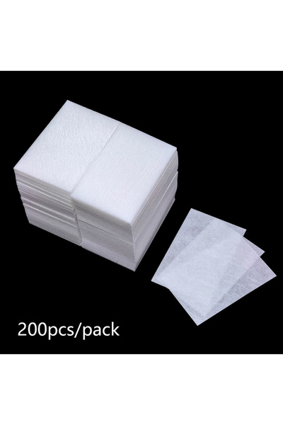 Choice16 200 منديل YZ لإزالة طلاء الأظافر، خالٍ من الوبر، لتنظيف غراء وصلات ا...