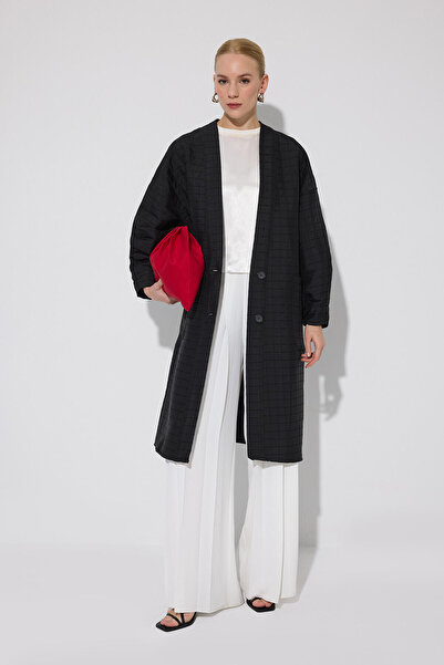 Touché Privé Printed Quilted Kimono