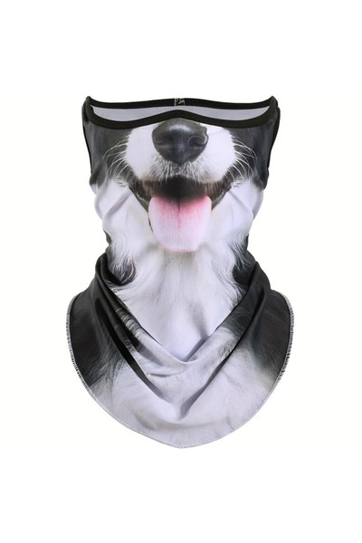 Choice 1 pcs 3D Animal Cat Design Summer Full Face Neck Protector Sun Shield ...