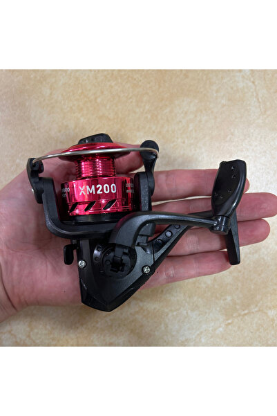 choice2 3 Red Plastics Spinning Fishing Reels 5.2:1 Wheel Spinning Reel Fishi...