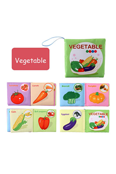 Choice3 مجموعة كتب قماشية قابل للغسل للأطفال - ألعاب حسية خالية من مادة BPA ت...