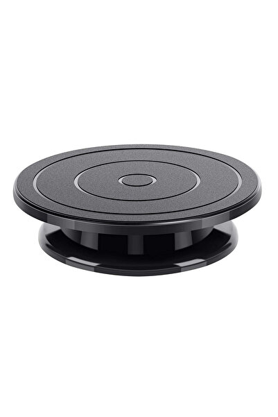 Choice 1pcs black 6pcs Cake Turntable with 2 Frosting Straight Angled Spatula...