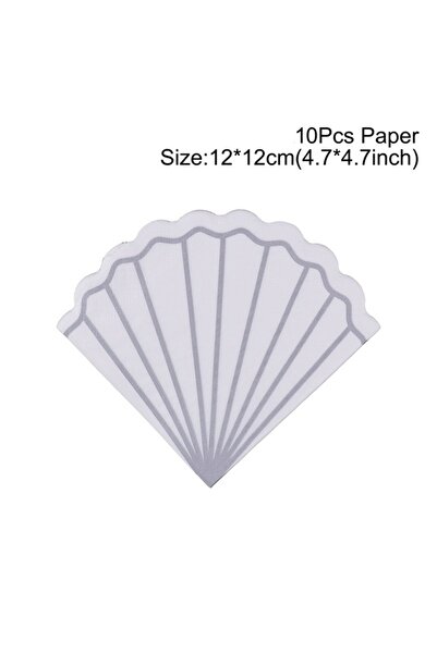 Choice5 10pcs napkins Little Mermaid Party Decor 1st One Birthday Party Kids ...
