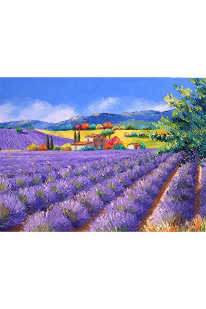 Choice20 أحجية تركيب الصور (بازل) على شكل زهرة الخزامى، 46 × 28 سم، 500 قطعة،...