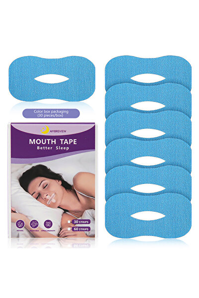 Choice 30 قطعة أزرق فاتح بالجملة 10/30 قطعة 30 قطعة لاصق مضاد للشخير شريط فم ...