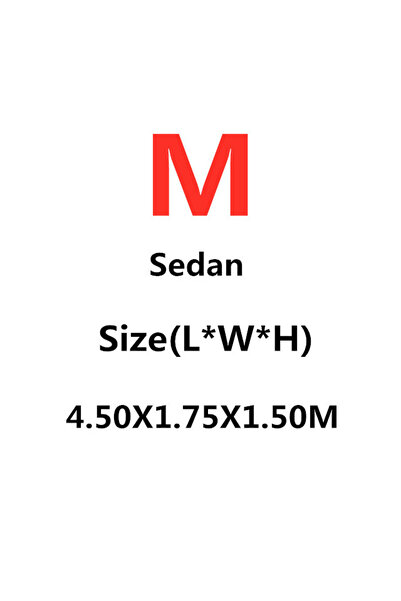 Choice6 غطاء سيارة أسود كامل، مقاس 4.50 × 1.75 × 1.50 متر، يوفر حماية كاملة م...