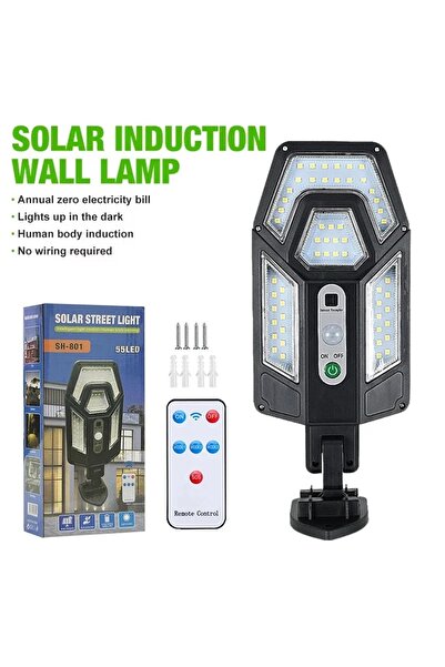 Choice6 XIWANGFIRE 55LED 500000LM Solar Light Outdoor LED Solar Lamp Motion S...