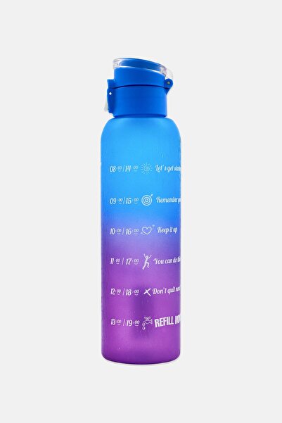 Herevin Plastic Graphic Print Water Bottle 750 ml, Multicolor