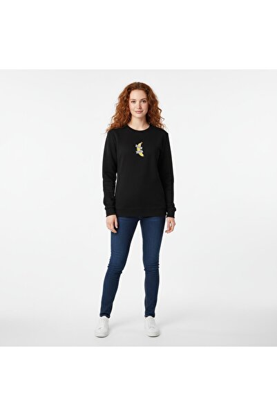 Primo Tekstil Φούτερ Unisex με Μίνιμαλ Κέντημα, Λαιμόκοψη Ποδηλάτου, Μακρυμάν...