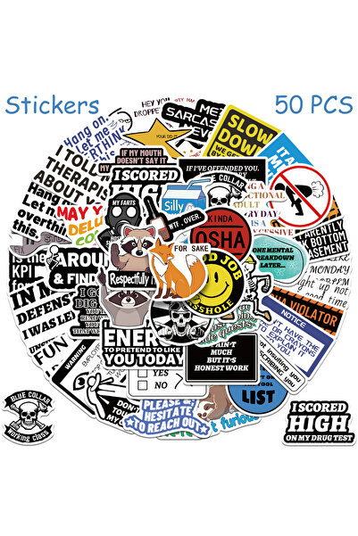 Choice4 ٥٠/١٠٠/٢٠٠ قطعة من ملصقات ميم كرتونية ساخرة ومضحكة لأجهزة الكمبيوتر ا...