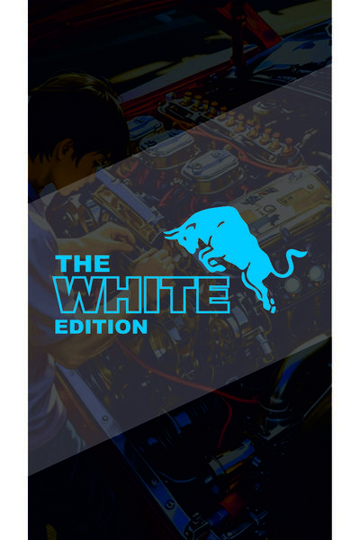 sticker The White Edition (RDBLL) 20x10Cm Jdm Araba-motor-laptop Hologram Seç...