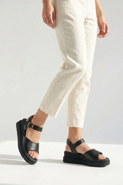 Riccon Women's Sandals 0012806 Black