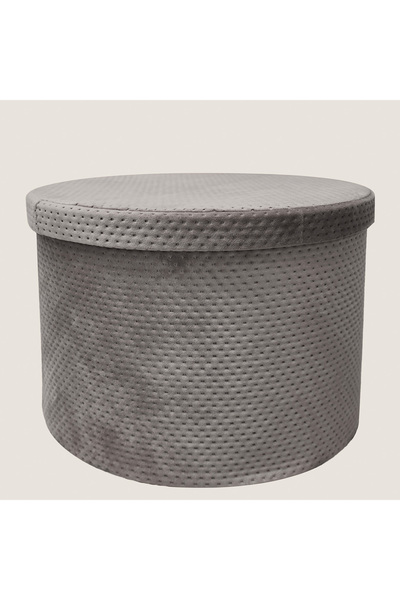 Chakra Evelına Storage Box 40x28 cm Grey