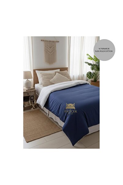 ayçiçek home Single Bedding Set 100/200 Non-Elastic Bed Sheet 150/215 Quilt S...
