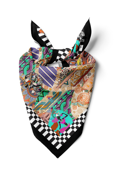 tuaipek Tribal Mix Desen Bandana/Fular