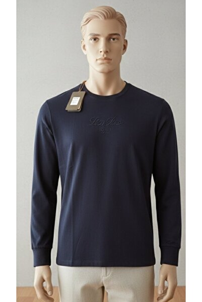 ARDSU Hanorac pentru bărbați LaraPiana, 100% bumbac, albastru marin