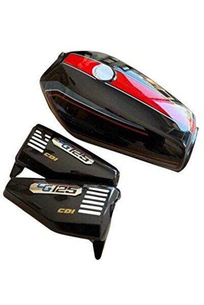 Msr FRS 071 CG 125 DEPO YAN KAPAK SETİ SİYAH KUBA MODEL